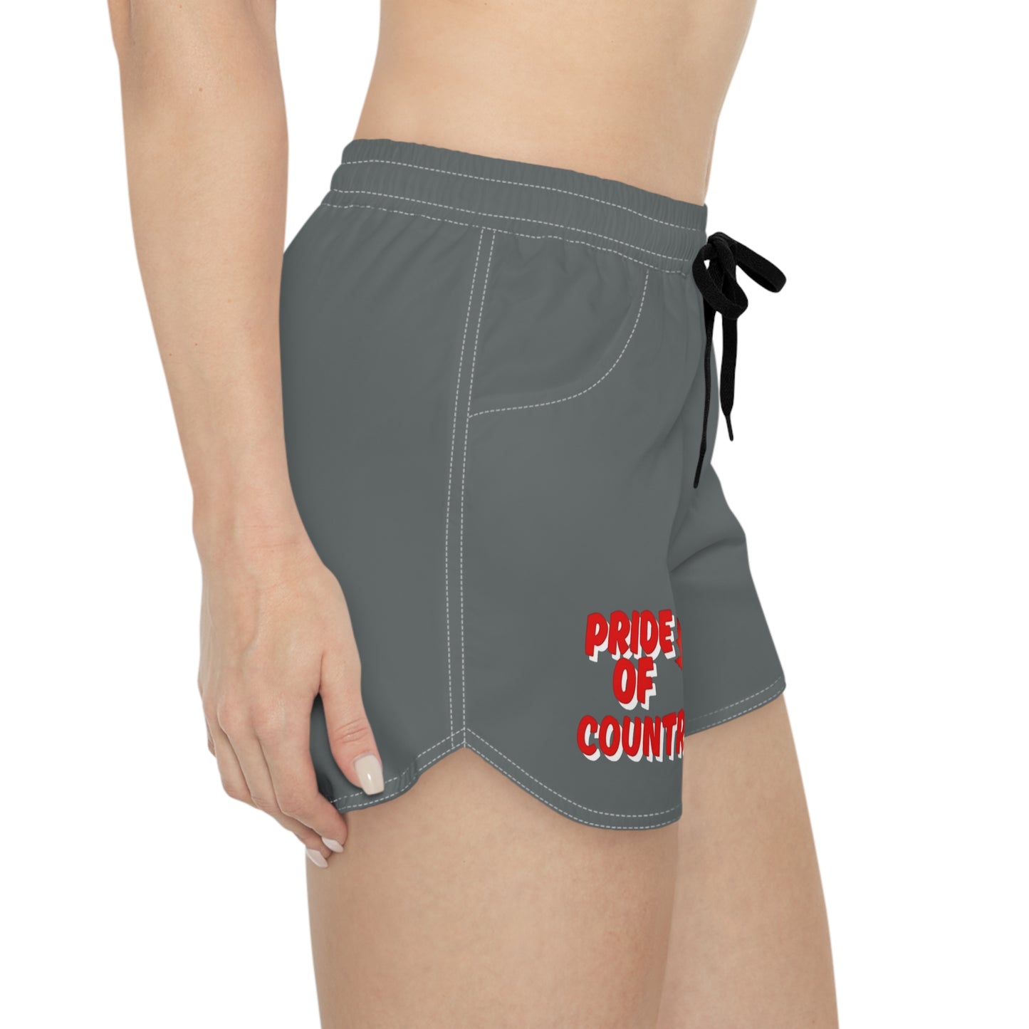 Women’s Pride Casual Shorts, Summer Activewear, Outdoor Shorts, Independence Day Celebration, Gifts for Canadian Patriots