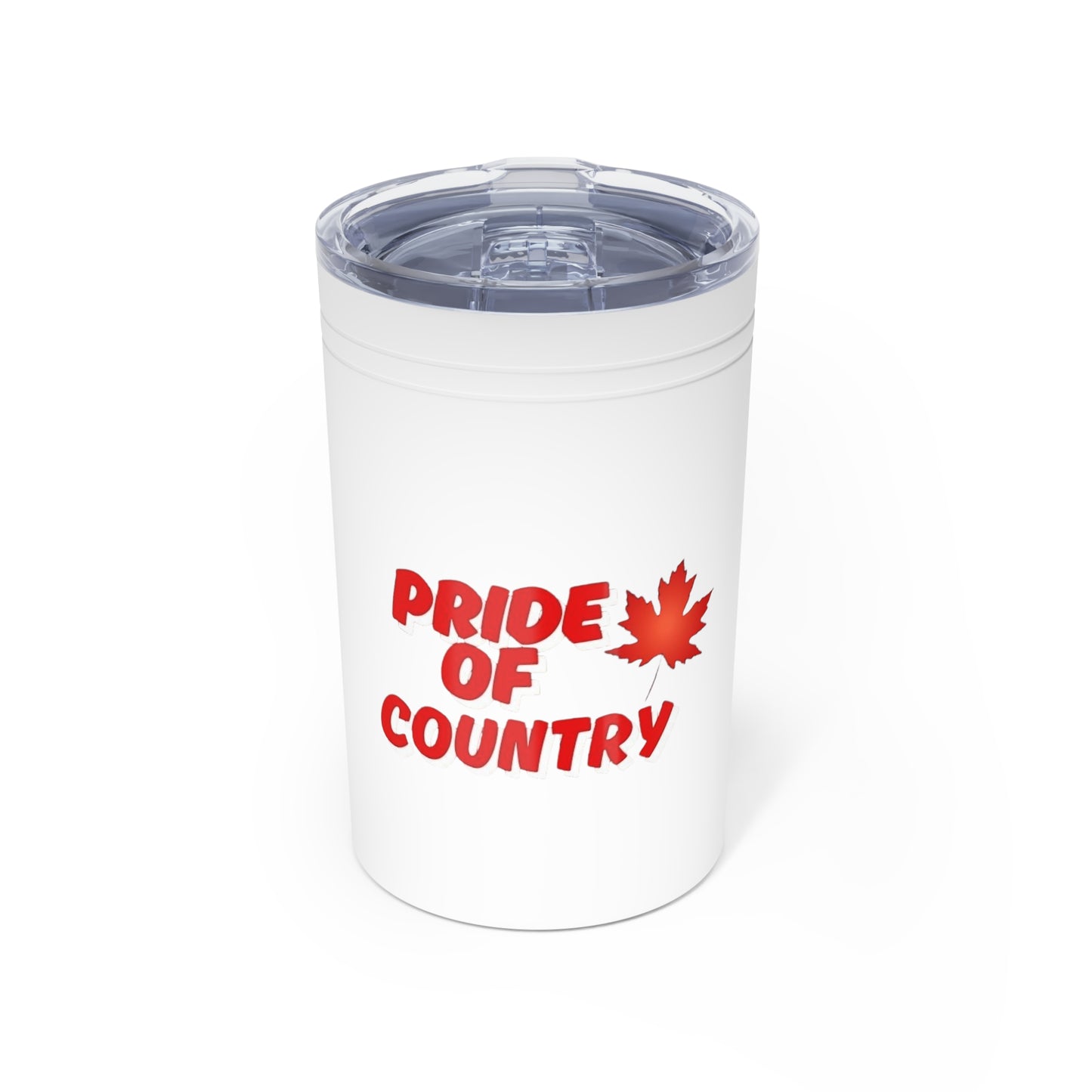 Patriotic Insulated Tumbler - "Pride of Country" Coffee Mug for Canada Day, Travel, Gifts, Outdoor Adventures, Sports Events