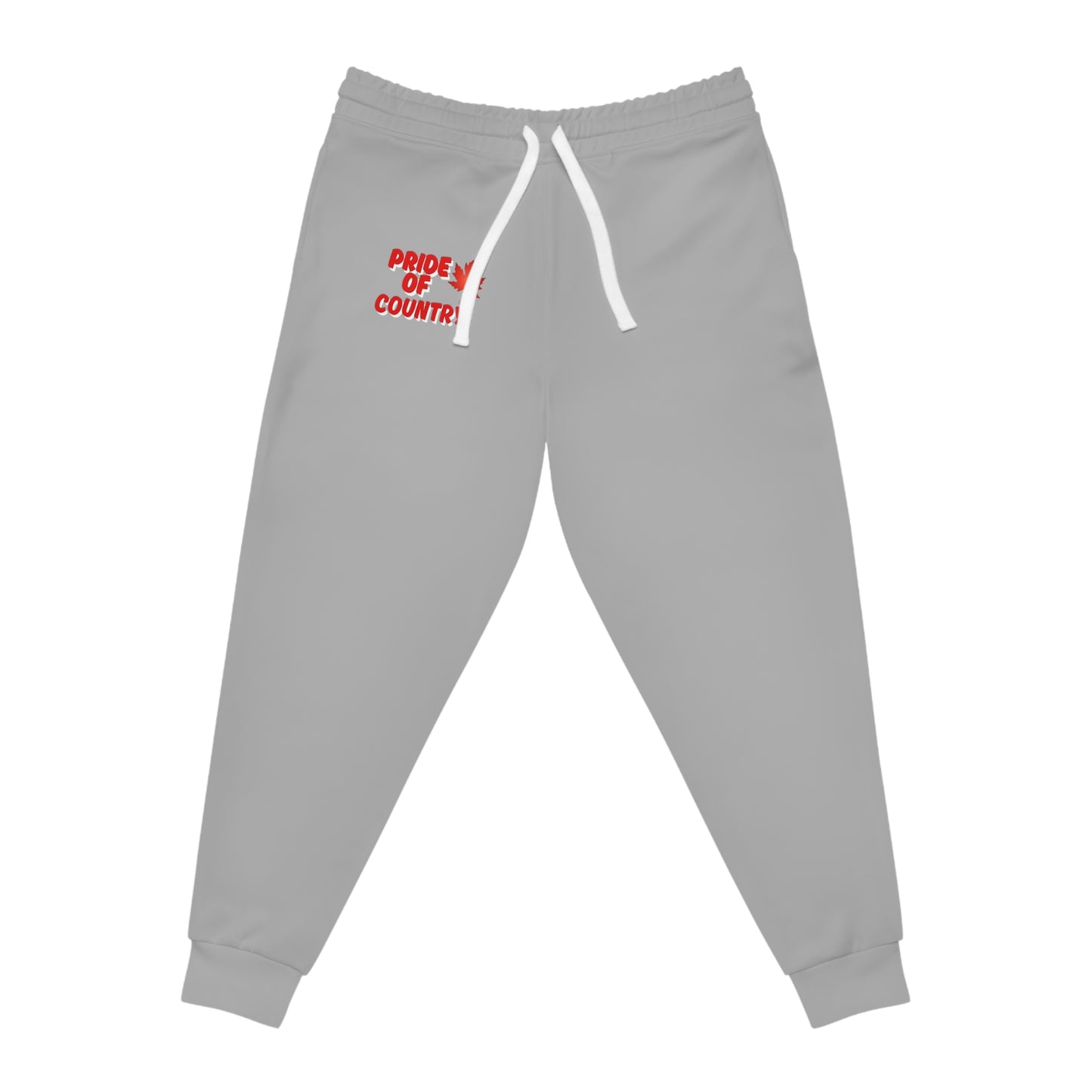 Pride of Country Athletic Joggers, Cozy Sweatpants, Casual Joggers, Gift for Sports Lovers, Comfortable Lounge Pants