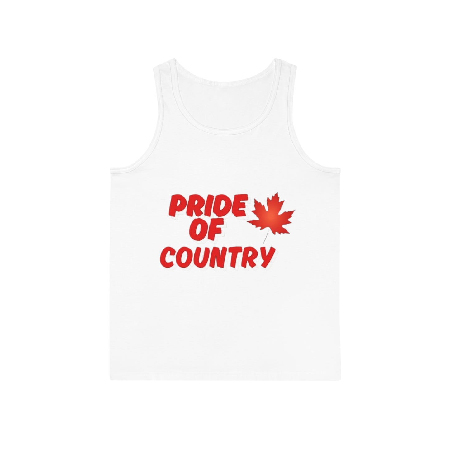 Pride of Country Unisex Tank Top | Canada Day Apparel, Summer Fashion, Pride Shirt, Casual Wear, Gift for Him/Her